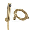 G#1(Gold) Brushed Yellow Gold Abs Handheld Toilet Bidet Spray Kit With 1.2M Stainless Steel Water