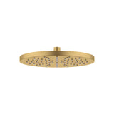 G#1(Gold) Norico 250Mm 10 Inch Solid Brass Brushed Gold Rainfall Shower Head Heads