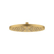 G#1(Gold) Norico 250Mm 10 Inch Solid Brass Brushed Gold Rainfall Shower Head Heads