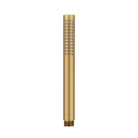 G#1(Gold) Norico Brass Round Brushed Gold Handheld Shower Only Showers