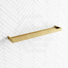 G#1(Gold) Norico Cavallo 600/800mm Square Brushed Gold Double Towel Rail Stainless Steel 304 Rails