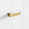 G#1(Gold) Norico Cavallo Square Brushed Gold Toilet Paper Holder Stainless Steel 304 Wall Mounted