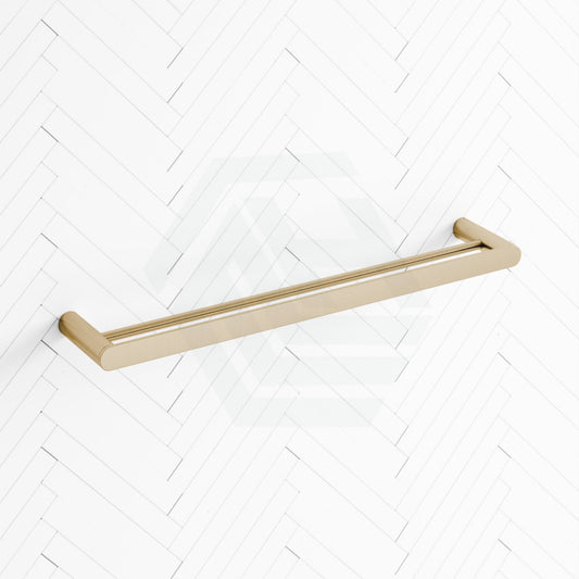 G#1(Gold) Norico Esperia 600/800Mm Brushed Gold Double Towel Rail Stainless Steel 304 Wall Mounted