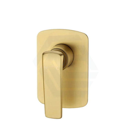 G#1(Gold) Norico Esperia Brushed Gold Solid Brass Wall Mounted Mixer For Shower And Bathtub Mixers