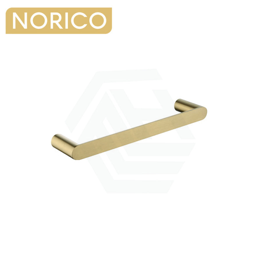 Norico Esperia Brushed Yellow Gold Single Towel Holder 300mm Stainless Steel 304 Wall Mounted