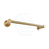 Norico Round Brushed Yellow Gold Hand Towel Holder 347mm Wall Mounted Bathroom Products