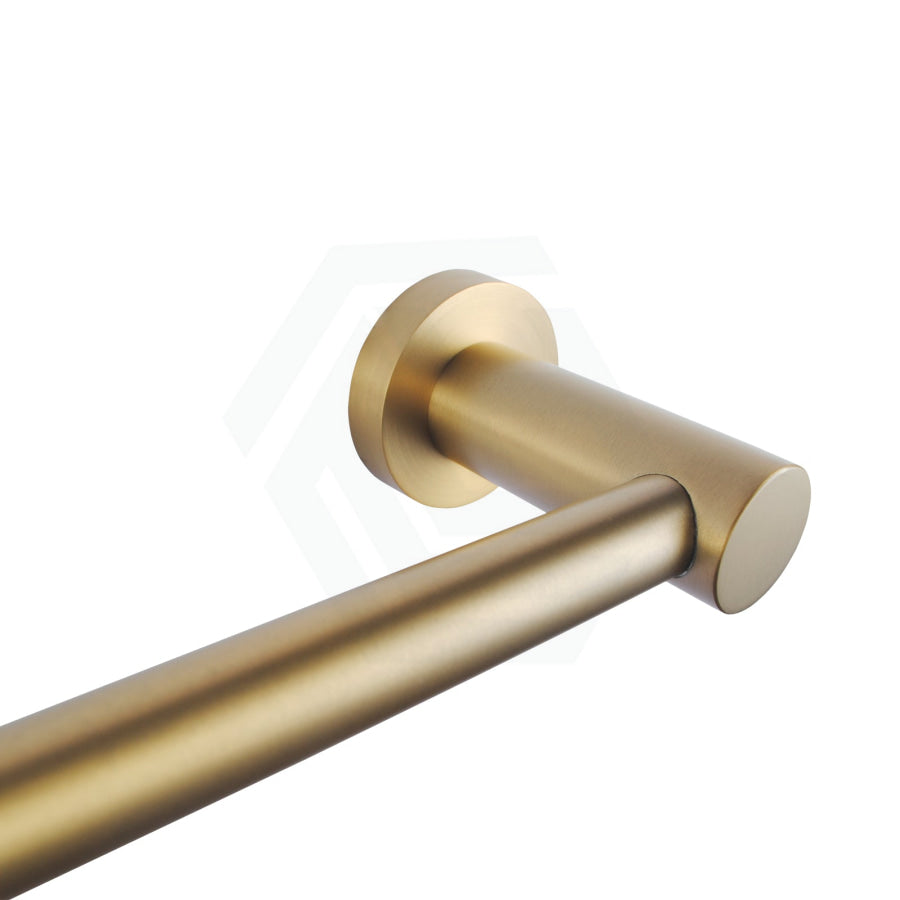 Norico Round Brushed Yellow Gold Hand Towel Holder 347mm Wall Mounted Bathroom Products