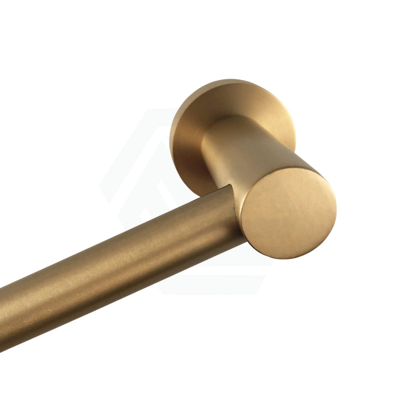 Norico Round Brushed Yellow Gold Hand Towel Holder 347Mm Wall Mounted Bathroom Products
