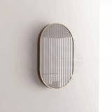 G#2(Gold) 450/600/700/900/1200Mm Bathroom Gold Framed Oval Mirror Wall Mounted Mirrors