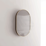 G#2(Gold) 450/600/700/900/1200Mm Bathroom Gold Framed Oval Mirror Wall Mounted Mirrors
