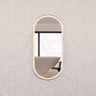 G#2(Gold) 450/600/900/1200Mm Oval Gold Framed Led Mirror Touch Sensor Horizontal/Vertical