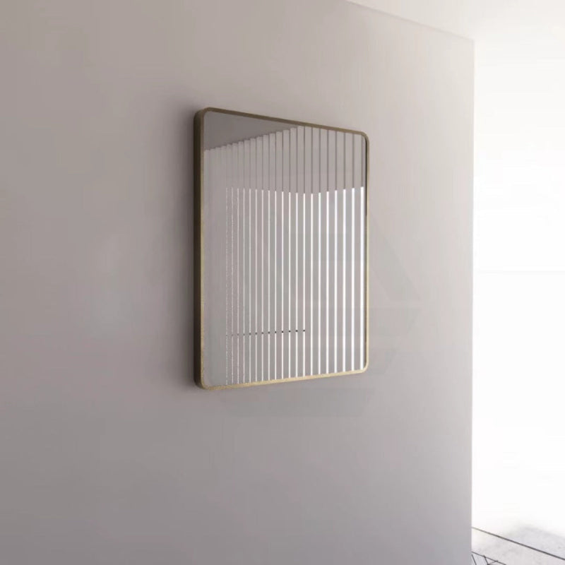 G#2(Gold) 750/800/900/1200Mm Bathroom Gold Framed Rectangle Mirror Wall Mounted Vertical/Horizontal