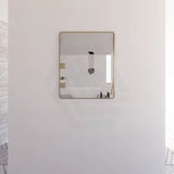 G#2(Gold) 750/800/900/1200Mm Bathroom Gold Framed Rectangle Mirror Wall Mounted Vertical/Horizontal