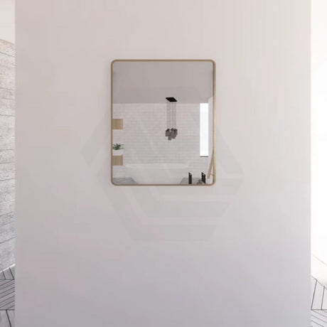 G#2(Gold) 750/800/900/1200Mm Bathroom Gold Framed Rectangle Mirror Wall Mounted Vertical/Horizontal