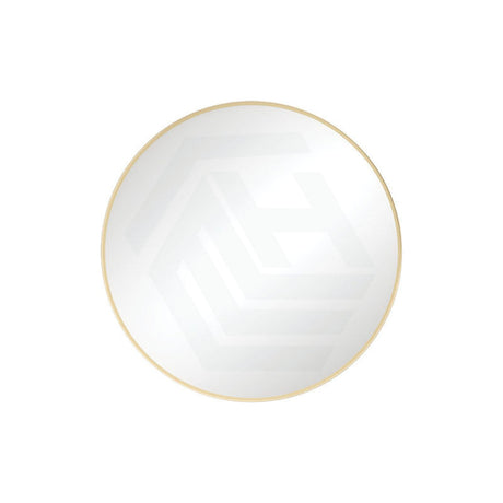 Fienza 600/800mm Urban Brass Framed Round Wall Mirror