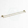 G#2(Gold) Fienza Kaya 900Mm Double Towel Rail Urban Brass Brushed Gold Rails
