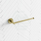 G#2(Gold) Fienza Kaya Hand Towel Rail/Roll Holder Urban Brass Brushed Gold Holders