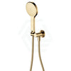 G#2(Gold) Fienza Kaya Urban Brass Hand Shower With Round Plate Handheld Sets