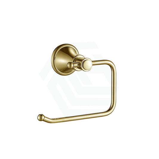 G#9(Gold) Clasico Brushed Gold Toilet Paper Roll Holder Brass Holders