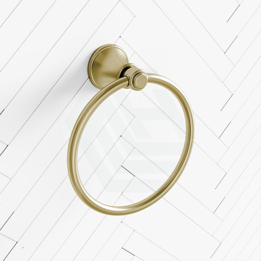 Ikon Clasico Round Wall Mounted Towel Ring Variant Colour - MyHomeware