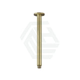 G#2(Gold) Meir 300Mm Round Ceiling Shower Arm Pvd Tiger Bronze Solid Brass Brushed Gold Arms