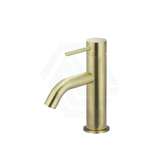 G#2(Gold) Meir Piccola Tiger Bronze Short Basin Mixer Tap Solid Brass Mixers