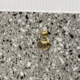Meir Round Pinless Diverter Mixer Pvd Tiger Bronze Wall Mixers 