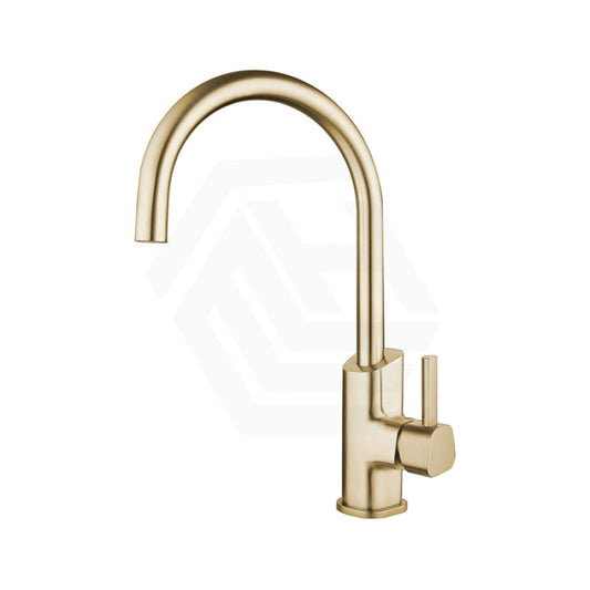 X - Class Xpressfit 304 Stainless Steel Brushed Gold Kitchen Mixer Swivel Sink Mixers