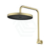 G#5(Gold) Linkware 260Mm Gabe Gooseneck Shower Head With Arm Brushed Gold Heads