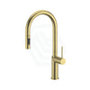 G#3(Gold) Linkware Elle 316 Stainless Steel Outdoor Pull Out Kitchen Sink Mixer Tap Brushed Gold