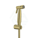 G#3(Gold) Linkware Trigger Spray With Anti-Burst Hose/Dual Check Valve Brushed Gold Toilet Bidet 