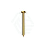 G#4(Gold) 312Mm Round Vertical Shower Arm Brushed Gold Arms