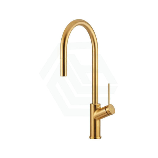 G#5(Gold) Oliveri Vilo Bright Gold Pull Out Kitchen Mixer Tap Sink Mixers
