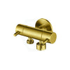 G#6(Gold) Linkware Brass Gold Dual Control Toilet Bidet Diverter Mini Cistern Cock
