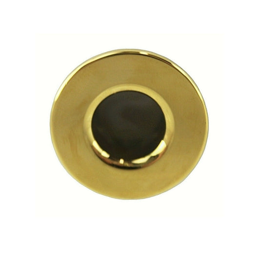 G#1(Gold) Brass Basin Sink Overflow Ring Yellow Gold Accessories
