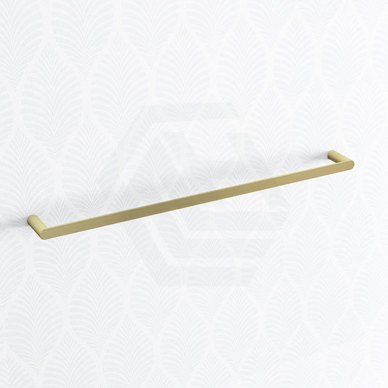 Norico Esperia 600/800Mm Brushed Yellow Gold Single Towel Rail Stainless Steel 304 Wall Mounted