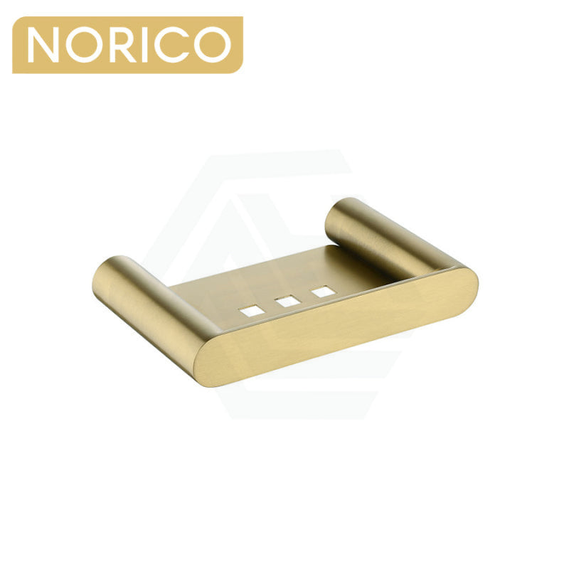 Soap Dish Holder Norico Stainless Steel Brushed Yellow Gold
