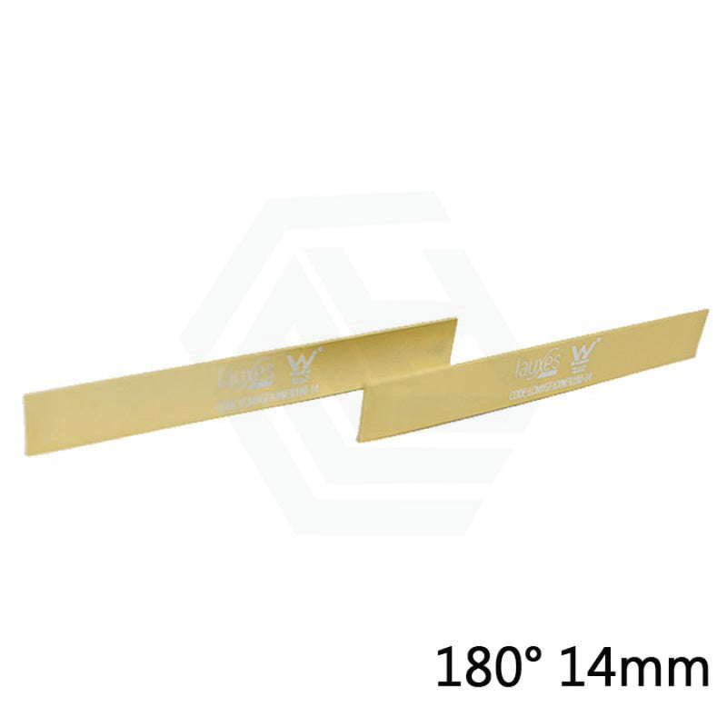 180-Degree Lauxes Matt Gold Pair Shower Grate Joiners 14/26Mm 180° 14Mm Joiner Drain Accessories