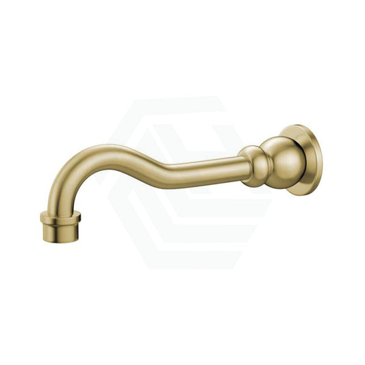 G#2(Gold) Fienza Lillian Basin/Bath Outlet Urban Brass Brushed Gold Wall Spouts
