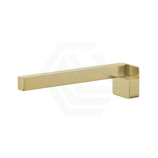 G#2(Gold) Fienza Tono Urban Brass Swivel Bath Outlet Brushed Gold Wall Spouts