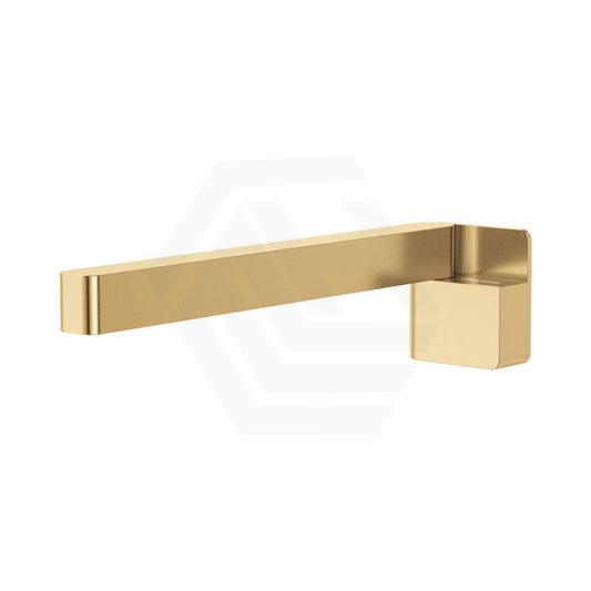 G#2(Gold) Fienza Tono Urban Brass Swivel Bath Outlet Brushed Gold Wall Spouts