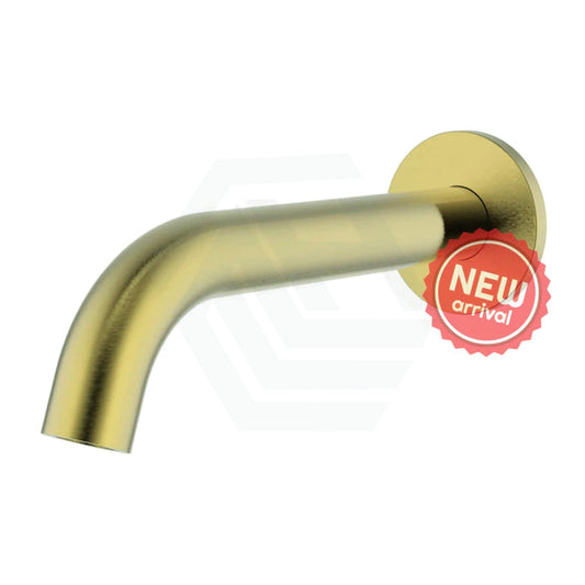 G#4(Gold) Ikon Soko Wall Spout Brushed Gold 60Mm Cover Plate Spouts