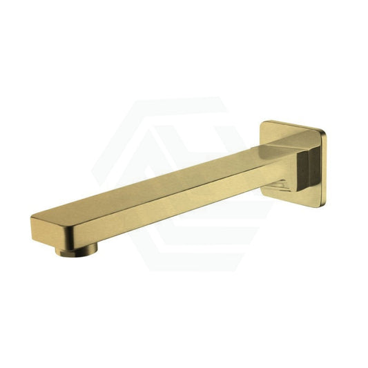 G#5(Gold) Linkware Gabe 210Mm Bath Spout Brushed Gold Wall Spouts
