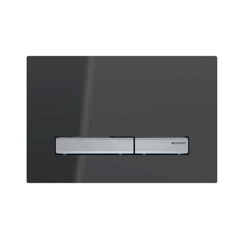 Geberit Sigma50Sd Smoke Reflective Plate Chrome Brushed Metal Button For Concealed Cistern