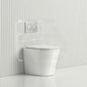 Geberit Sigma8 Inwall Cistern With Rimless Wall Faced Toilet Pan Push Button Cisterns & Pans