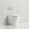 Geberit Sigma8 Inwall Concealed Cistern And Rimless Wall Faced Toilet Pan With Push Button Set