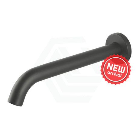 M#1(Gunmetal Grey) Lucid Pin 195Mm Round Gunmetal Grey Wall Spout For Bathroom Spouts