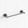 Norico Round Gunmetal Grey Hand Towel Holder 347mm Wall Mounted Bathroom Products