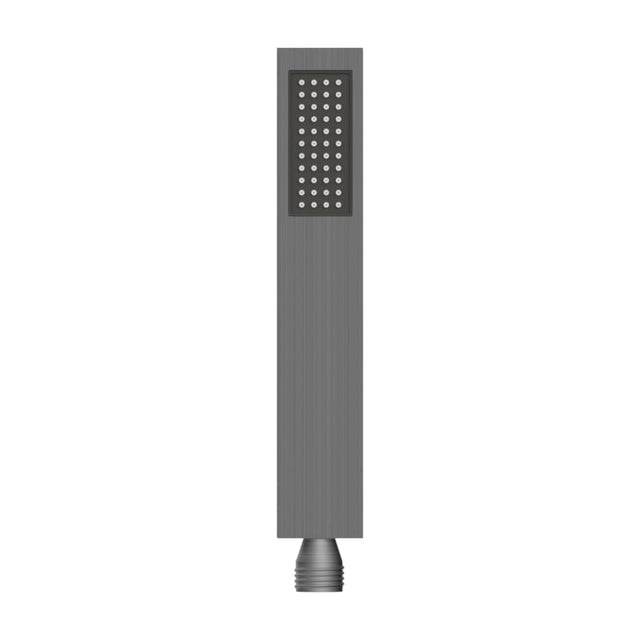Brass Handheld Shower Square Gunmetal Grey