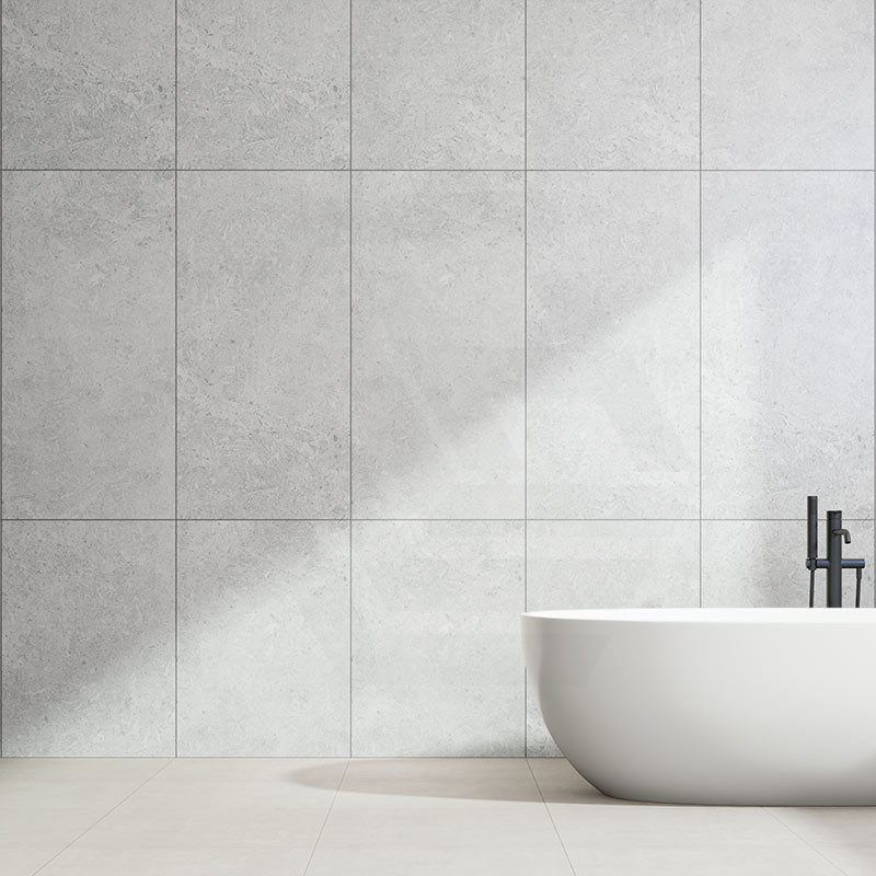 Flat-Alps White Stone Look In & Out 300/600/1200mm Tile